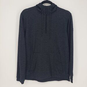 Under Armour Fitted Hoodie 1/4 Zip Pullover Sweatshirt‎ M Men's Coldgear Black